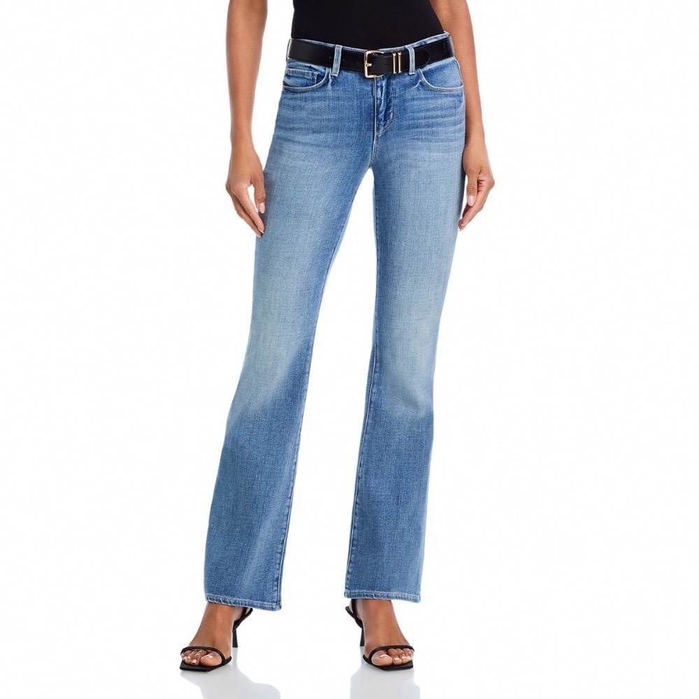 L'AGENCE Cara Low Rise Bootcut Jeans Ibarra Blue Wash Size 30 NWT 2968RDM